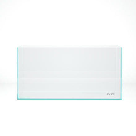 LANDEN 90P 44 Gallon Rimless Low Iron Aquarium Tank, 35.4" W × 17.7" D × 17.7" H (90cm x 45cm x 45cm)