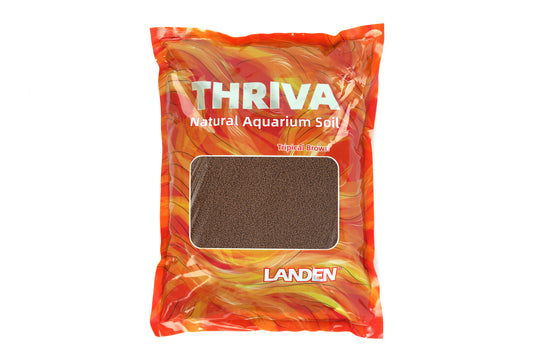 LANDEN THRIVA Natural Soil Substrate Tropical Brown 5L(10lbs),Medium Size