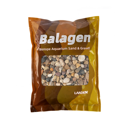 LANDEN Balagen Aquarium Sand River Rocks Stones,4L,14-38mm