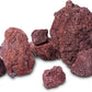 LANDEN Red Lava Stones for Aquascaping Terrariums(15.5lbs,3-10 inches)11pcs